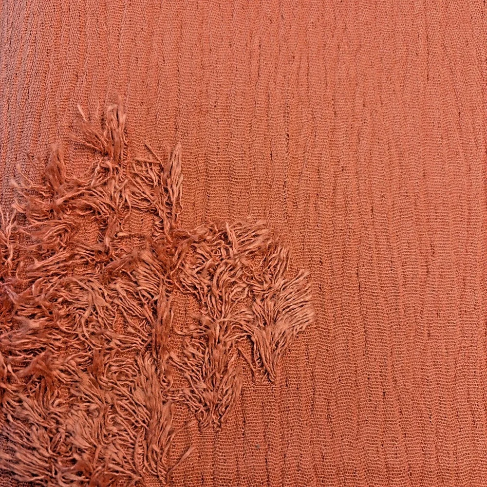 Threshold Tufted Diamond Crinkle Duvet Set in Melon Pink - Jacquard Weave-TwinXL